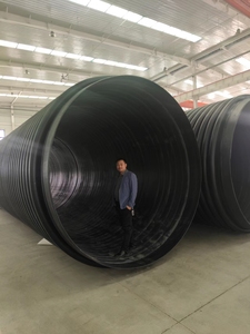 Tuyau PE ondulé à double paroi en HDPE de grand diamètre 48 36 <span class=keywords><strong>30</strong></span> 24 20 pouces Tuyaux de ponceau Tubes en plastique de drainage et bon marché - Product Image 3
