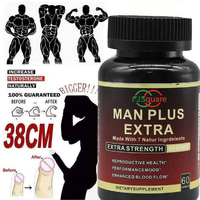 Capsules de Maca Noire Multi-Extrait Naturel pour Hommes, Complément Énergétique XXL à base de Plantes