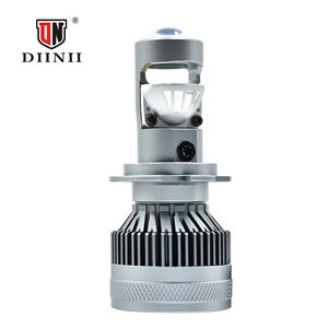 Новые светодиодные фары X3 Mini DIINII 150W Bi-LED, 15000 лм, 12В, H7, мини-проектор, водонепроницаемость IP68, цветовая температура 6500K - Product Image 3