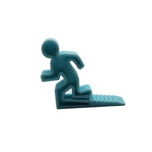 Tope de Puerta de Silicona con Forma de Hombre Corriendo, de Grado Alimenticio, Ecológico, No Tóxico, Diseño Moderno, para Detener el Flujo de Aire por Debajo de la Puerta - Product Image 3