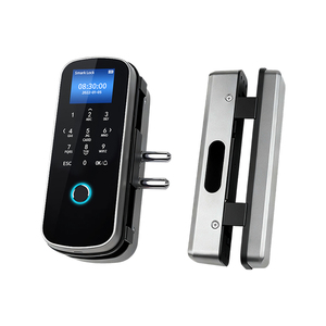 Fingerprint Glass Door Smart <b>Lock</b> NFC IC Card Password Keyless Access Control System No Drill for Commercial Building Security Z - Product Image 4