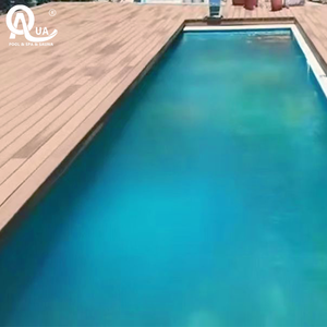 Weatherproof <b>Sliding</b> Pool Cover Manual Optional Energy Saving Retractable <b>Sliding</b> Pool Deck Cover - Product Image 3
