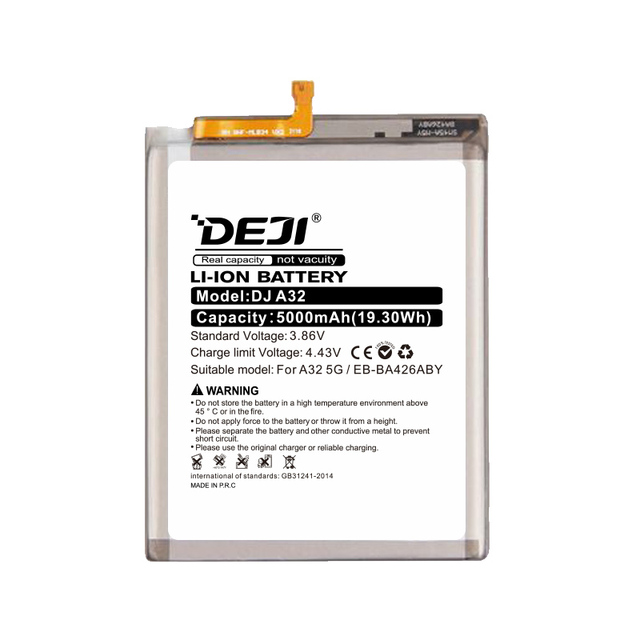 Rechargeable Secondary Li-ion EB-BA426ABY Digital Batteries for Samsung Galaxy A42 A32 5G Mobile Phone Battery Sticker