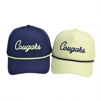 Casquette Trucker 5 Panneaux Personnalisée avec Logo Brodé 3D, Respirante, Imperméable et Perforée pour le Golf, le Baseball et les Sports de Plein Air – Fabrication Usine