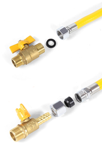 Tuyaux flexibles en métal pour <span class=keywords><strong>gaz</strong></span> <span class=keywords><strong>de</strong></span> qualité professionnelle anti-corrosion, tuyau d'aspiration en plastique ondulé, tuyau <span class=keywords><strong>flexible</strong></span> ondulé, conduit <span class=keywords><strong>de</strong></span> <span class=keywords><strong>gaz</strong></span> - Product Image 5