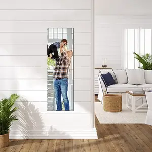 [FACTORY] Customized Size Large Frameless Full Wall Mirror Safety GYM Mirror Modern Dance Studio Mirror Contemporary Polished