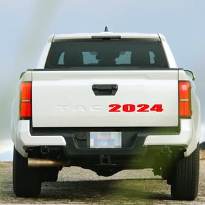 Emblema Adhesivo 3D Decorativo Exterior de Plástico ABS Fundido de Primera Calidad para Tacoma 2024 2025, Letras Planas en Relieve para Portón Trasero - Product Image 4