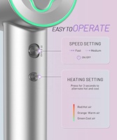 Générateur d'ions négatifs, séchage rapide pour cheveux épais, utilisation professionnelle en Europe, faible bruit, léger, portable, sèche-cheveux haute vitesse