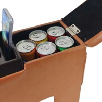 Boîte d'accoudoir centrale en plastique pour voiture Oliver, porte-gobelets modifiés, modèle AC-458