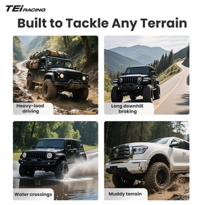 Kit de freinage tout-terrain TEI T665 à 6 pistons forgés pour jantes de 17/18 pouces, kit BBK <span class=keywords><strong>avant</strong></span> pour <span class=keywords><strong>Ford</strong></span> F150 - Product Image 5