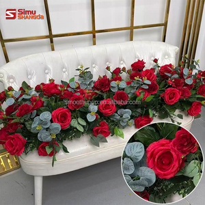 Decorazioni Floreali Artificiali Personalizzate per Matrimoni, Runner Floreale per Scale, Rami Floreali - Product Image 1