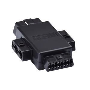 محول 3 في 1 لمحول OBD2 الفاصل, للسيارات اختبار ، 16Pin OBDII التوصيل 1 ذكر إلى 3 أنثى موسع لتشخيص عام موسع