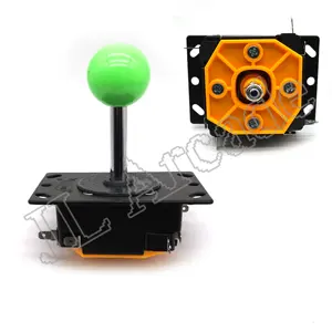MingdaJoystick Round Gate 4 To 8 Way Joystick With good Switch Top Ball Fighting Rocker For Arcade Game Cabinet Accessories