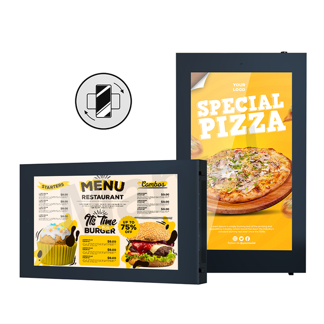 For 4K Outdoor IP66 Waterproof Touchscreen LCD Advertising Display 55" 65" 75" Wall Mount Freestanding SDK Education Retail