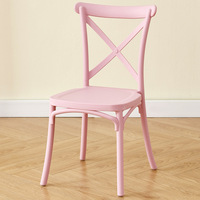 Chaise empilable en plastique PP pour événements en plein air, restaurant, style nordique, achat de meubles en ligne en Chine, chaise de salle à manger, café, silla