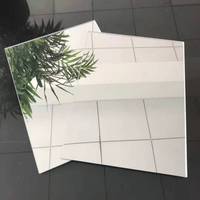 Vente en gros de feuilles de plastique miroir or et argent 4x8, feuilles acryliques miroir double face