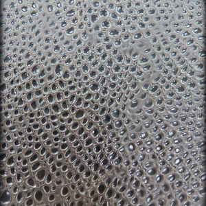 Accesorios Artesanales de Cuero Genuino de Búfalo Gris Pulido con Textura de Cocodrilo y Serpiente, Estilo Vintage, Resistentes al Viento, de Gran Venta - Product Image 6