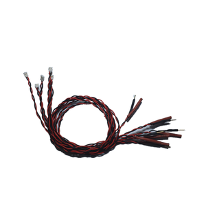 Connecteur JST <span class=keywords><strong>ACHR</strong></span> 2 broches Mini Banana 28 personnalisé #   Câble torsadé en PVC avec conducteur en cuivre étamé, pas de 2,5 mm, couleur OEM, pour applications électroniques - Product Image 2