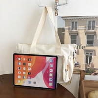 Sac fourre-tout Ita décontracté pour étudiantes avec logo personnalisé, sacs à dos grande capacité en nylon, sacs à bandoulière Ita pour l'affichage de pins
