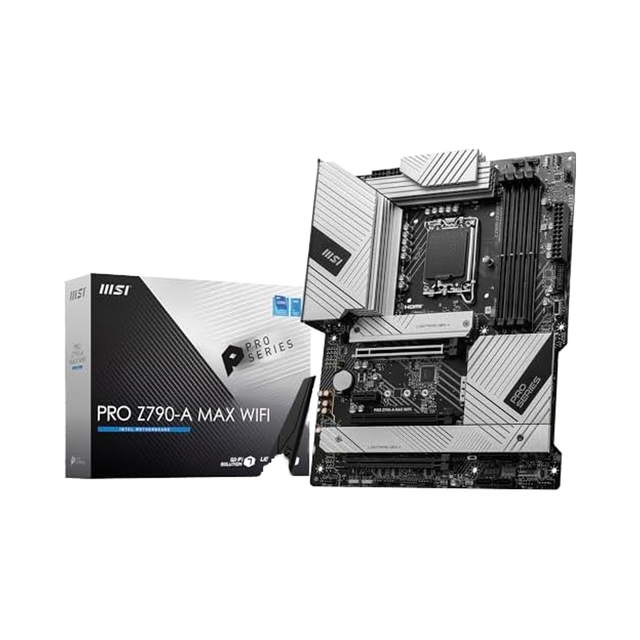 PRO Z790-A MAX WiFi ProSeries Desktop Motherboard (12th/13th/14th Gen Intel LGA 1700 DDR5 Double PCIe 5.0 M.2 SATA LAN New