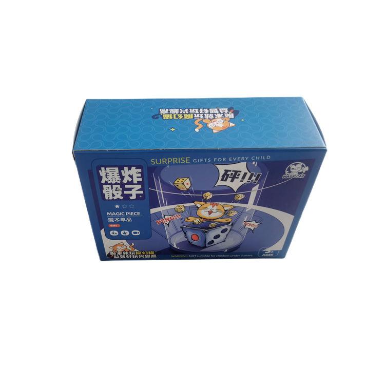 Exploding Dice Box (14.3 x 10.3 x 5.6 cm)