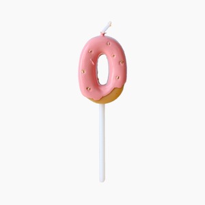 Gran oferta, vela de cumpleaños de dibujos animados Ins, vela de modelado de Chocolate Digital creativa para niños, suministros de cera de parafina para fiestas - Product Image 6