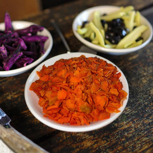 Liansheng AD organik dehidrasi serpihan wortel kering dan bubuk 10*10 grosir sayuran kering - Product Image 3