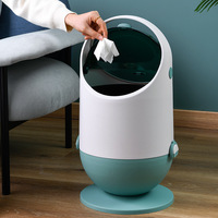 Vente chaude Grand Creative Spaceman PP Seau De Stockage pour Cuisine Salon Chambre Élimination Des Poubelles