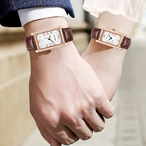 Wlisth S523 Orologio da Polso di Lusso alla Moda per Uomo e Donna, Alta Qualità, Quadrante Quadrato con Diamanti, Movimento al Quarzo per Coppie - Product Image 5