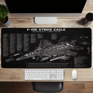 Alfombrilla de Ratón Grande con Diseño de Avión, Antideslizante, de Goma, Sublimada, para Accesorios de PC, Venta al Por Mayor - Product Image 2