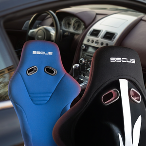 Asiento de Carreras Completo SSCUS Monza 424 para Autos Modificados |   Estilo Deportivo |   Carcasa de FRP/Tela en Colores Personalizados - Product Image 1