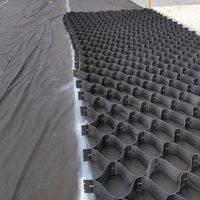 Système de grille géocellulaire en HDPE de haute qualité pour la stabilisation du sol intensif et le contrôle de l'érosion des pentes, grilles de 50 mm, 100 mm, 150 mm, 200 mm
