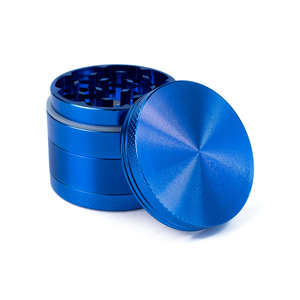 Green Aluminum Alloy 4-Piece <b>Herb</b> <b>Grinder</b> Round Simple Style Metal Spice <b>Grinder</b> 63mm Portable Dry <b>Herb</b> <b>Grinder</b> - Product Image 3