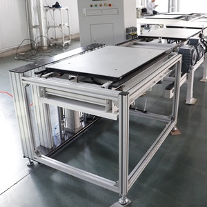 Toshine Modular Pallet Conveyor System 90 180 Turning 20m/min Speed 380V/220V Voltage Stable Reliable for New Energy - Product Image 5