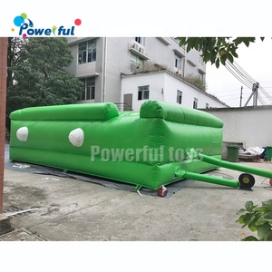 Seguridad al aire libre Salto Bolsa <span class=keywords><strong>de</strong></span> aire Aterrizaje Cojines <span class=keywords><strong>de</strong></span> aire Colchón plano inflable - Product Image 5