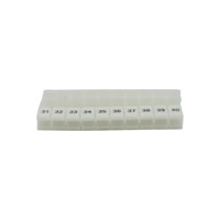 Strip Penanda ZB12 untuk Aksesori Blok Terminal Rel DIN UK Merek NJSMW Asal Jiangsu Kemasan Kotak/Karton