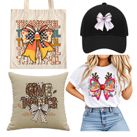 Transferts DTF de haute qualité pour dessins animés, logo personnalisé, livraison rapide, transfert facile, toucher doux