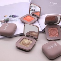 AILI Poudre d'ombres à paupières multicolores scintillantes, texture crémeuse imperméable, 3g pour le maquillage de fête
