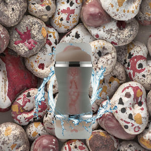 Venta al por mayor de fábrica, 2 en 1 masturbador masculino, Material DE SEGURIDAD táctil Real, Vagina Artificial y juguete de Garganta Profunda, caja de juguetes sexuales TPE - Product Image 2