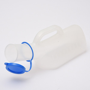 Urinoir rectangulaire en plastique de 1000ml avec couvercle, portable, pour hommes, femmes, personnes alitées, enfants, type debout - Product Image 3
