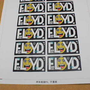 Étiquette adhésive électrique personnalisée avec logo <span class=keywords><strong>fantaisie</strong></span> imprimé, étiquettes en papier adhésives imprimées avec conception du client - Product Image 5