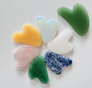 Soins de la peau 100% naturels avec des pierres précieuses naturelles, différentes pierres de massage naturelles - Product Image 3