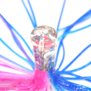 הסיטונאי מים מלוחים עם ראש שרף שד פיתיון דיג פיתיון עם חצאית שרף - Product Image 4