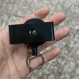 Cuerda de acero elástica reforzada con metal, con hebilla de fácil tracción, retráctil, giratoria 360 grados, de alta resistencia, para montañismo y exteriores. - Product Image 4