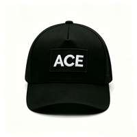 Casquette de baseball unisexe perforée au laser, logo personnalisé ACE, séchage rapide, respirante, sport, golf, réglable, extérieur, 100% polyester