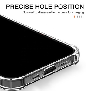 Bán buôn ống kính TPU chống sốc trường hợp trong suốt cho iPhone 16 15 14 13 12 11 8 7 Pro Max trường hợp - Product Image 3
