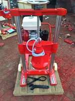 Machine de carottage diamantée à essence pour le forage de trous de boulons et les essais d'échantillons de chaussées routières