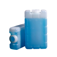 Boîte à lunch isotherme réutilisable en HDPE avec blocs de glace pour garder les aliments frais et au frais pendant l'expédition