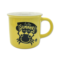 Mug en céramique tortue de mer souvenir de plage d'île tropicale cadeau de voyage avec logo personnalisé