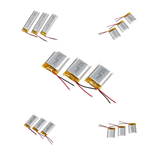 Wholesale 3.7V 150mAh Li-Polymer Rechargeable Lipo Battery 501525 Digital Device Battery Factory Stock